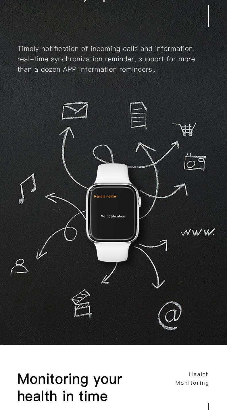 FK68 Smartwatch Türkçe Menü Çift Tuş Aktif -Çift Kordon Akıllı Saat -Rose