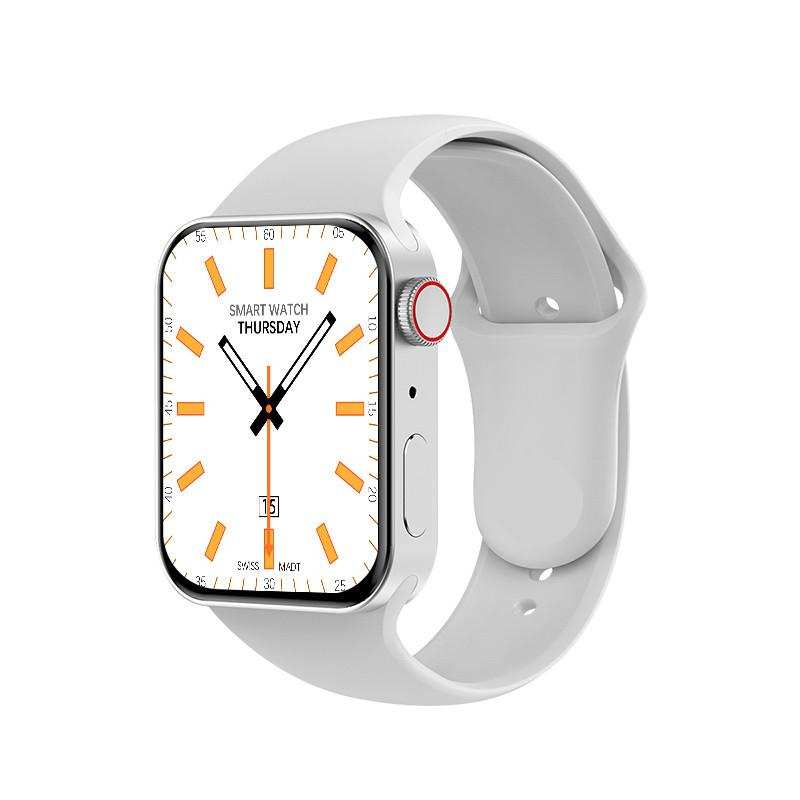WATCH 7 Yeni Smart Watch Türkçe Menü-Silver