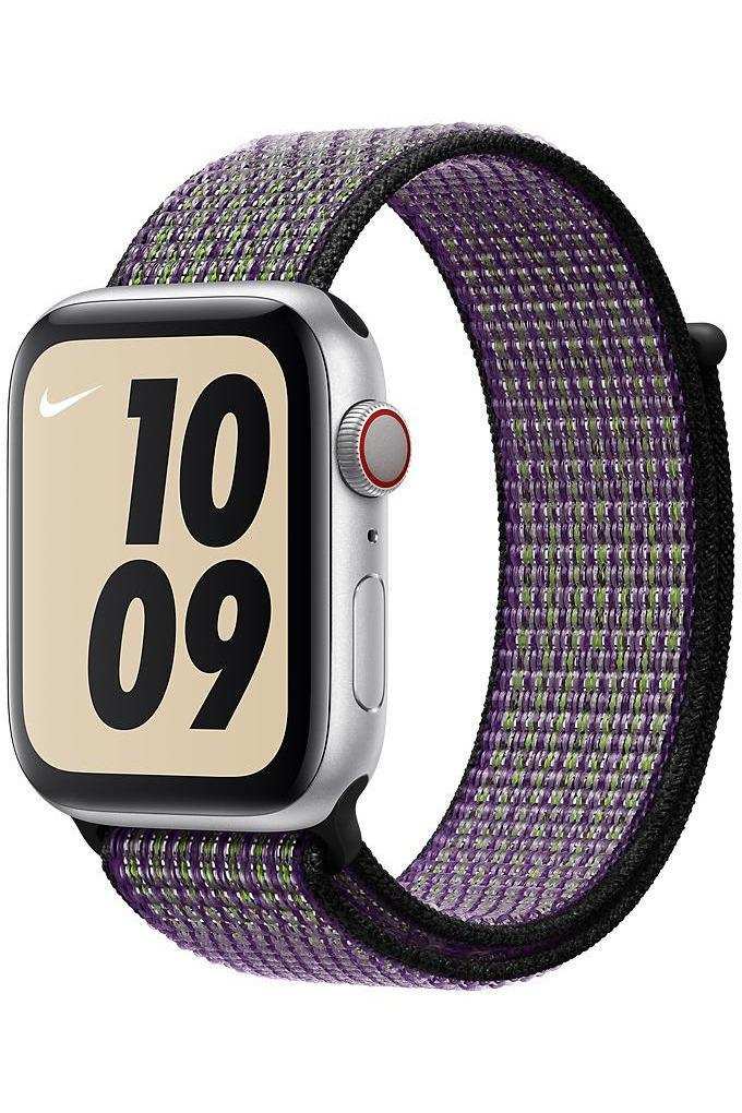 Apple Watch 42-44 Mm İçi Spor Loop Dokuma Kordon-Mor